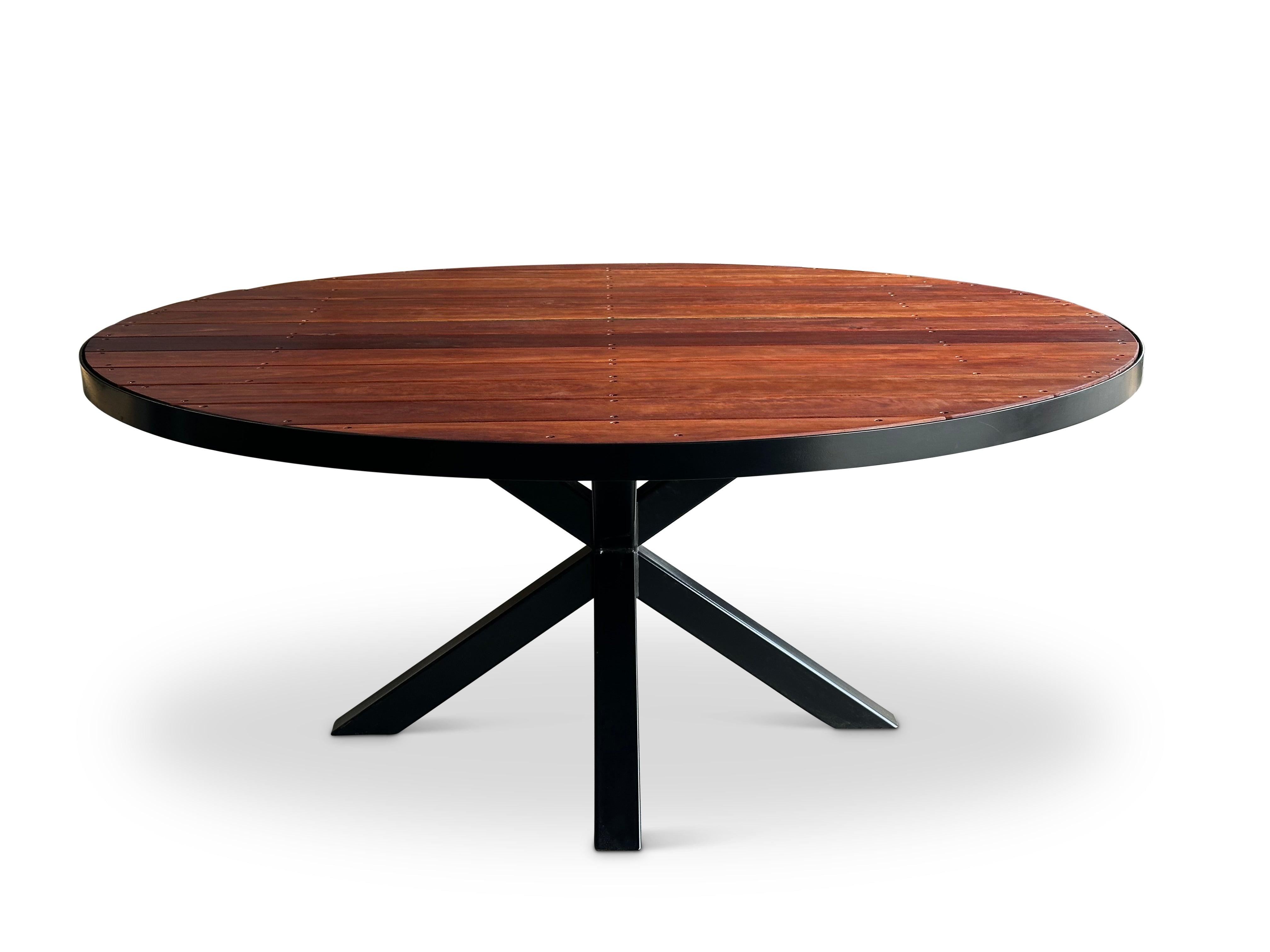 Hardwood Round Table
