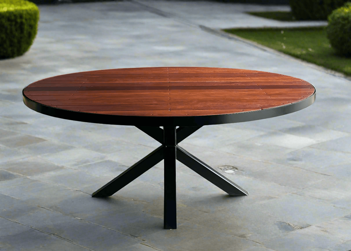Hardwood Round Table