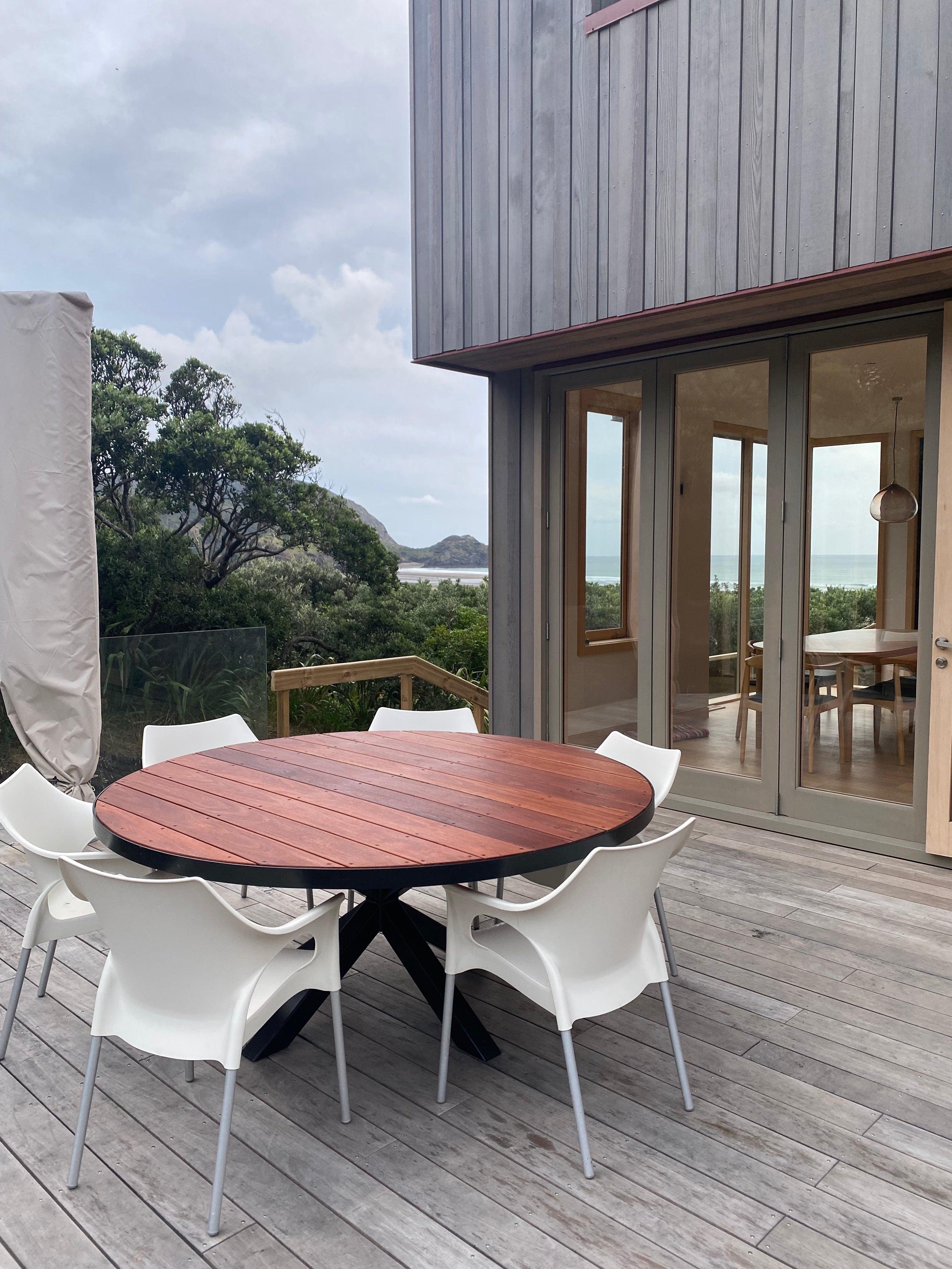 Hardwood Round Table