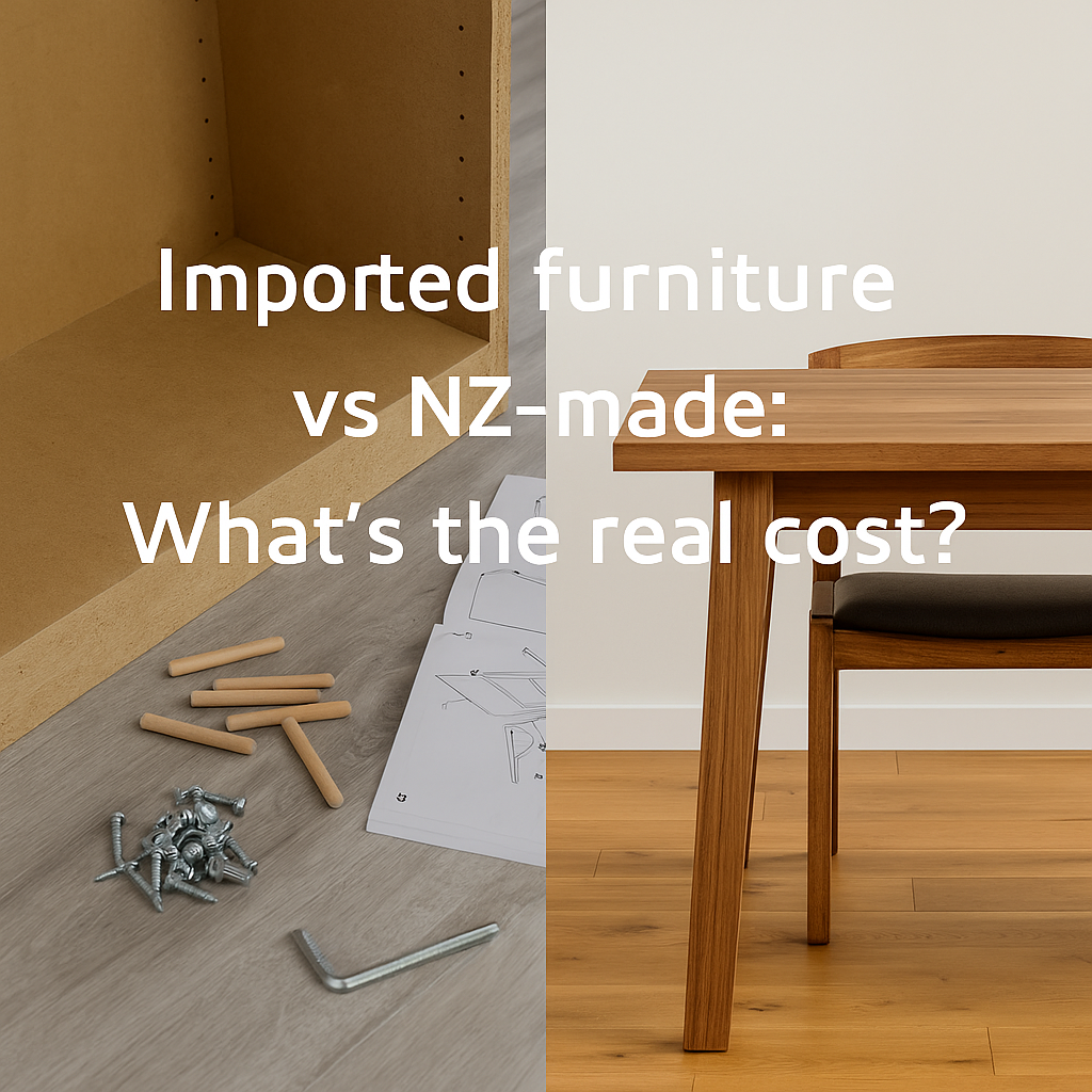 Imported furniture vs NZ-made: What’s the real cost?