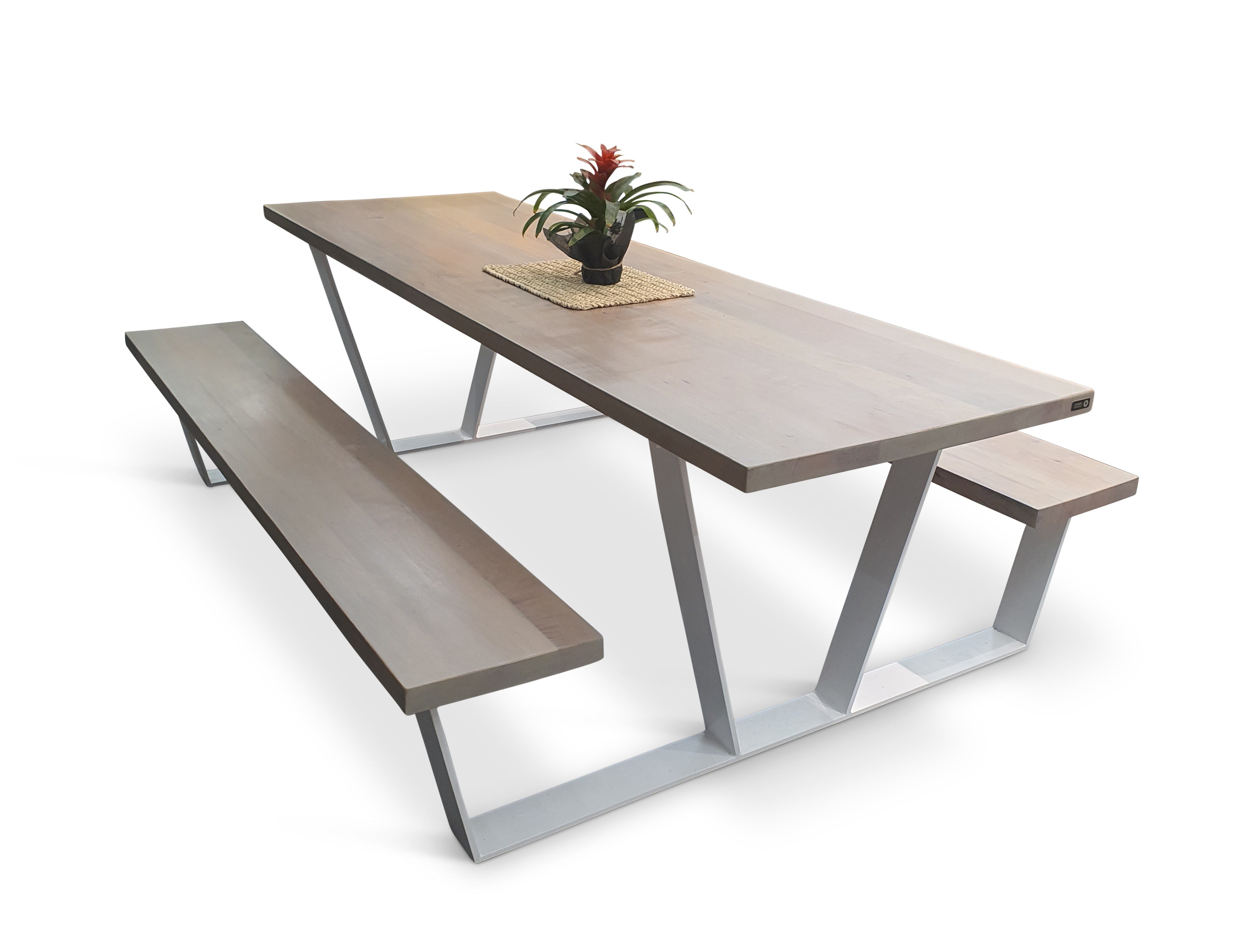 Dining Table and Benches Unit