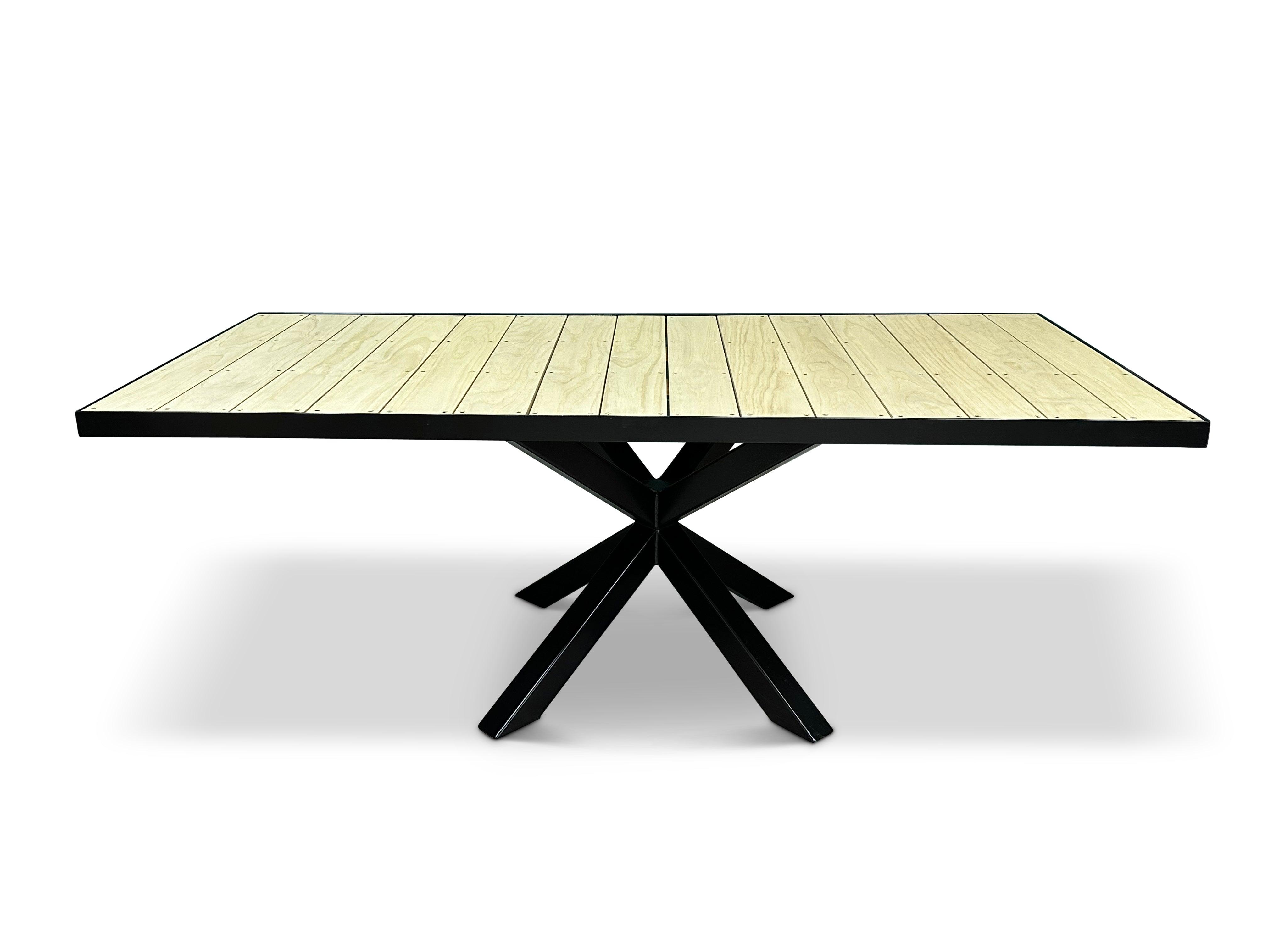 Exterior Dining Table - Asterix Frame - Innate Furniture