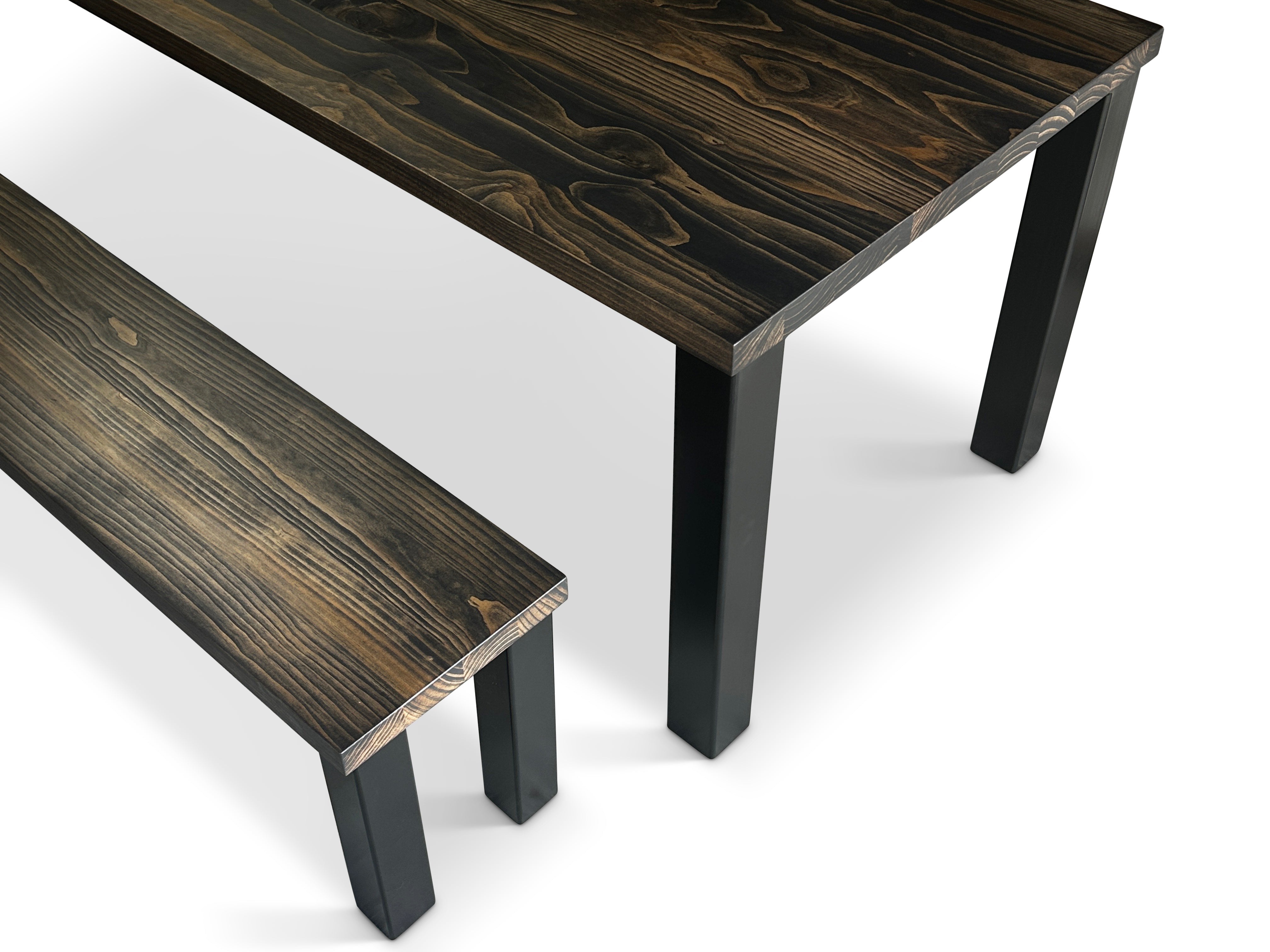 Straight Box Dining Table