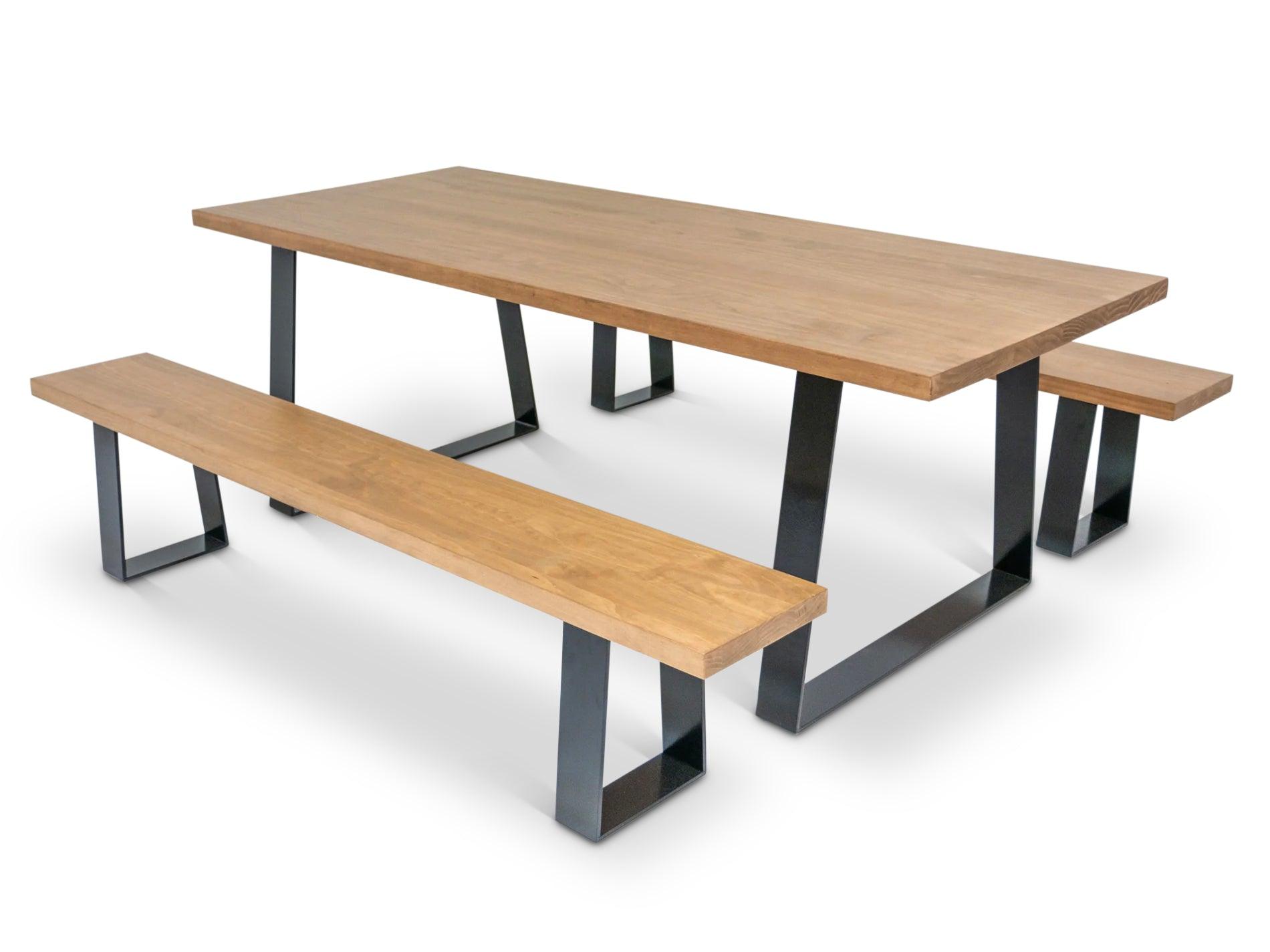 Reverse Angled Frame Dining Table - Innate Furniture