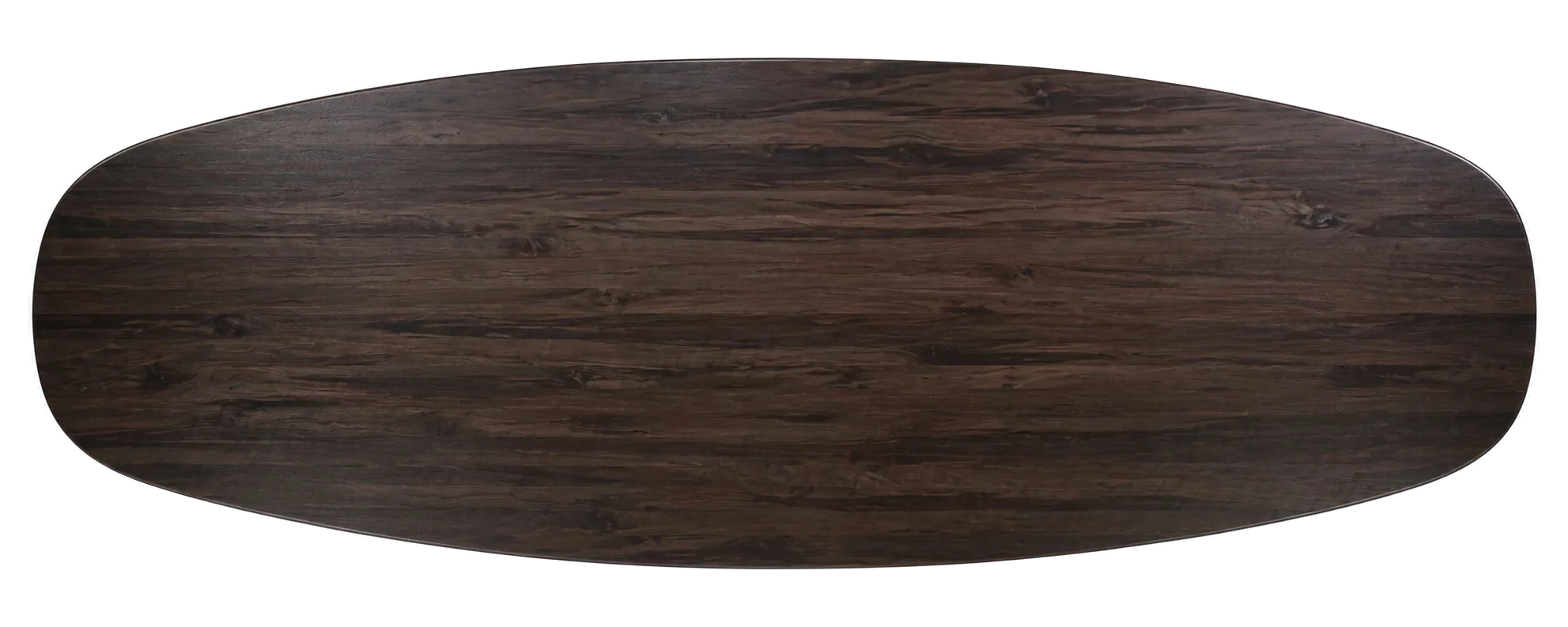 Danish Oval boardroom table in Darkwash Beech