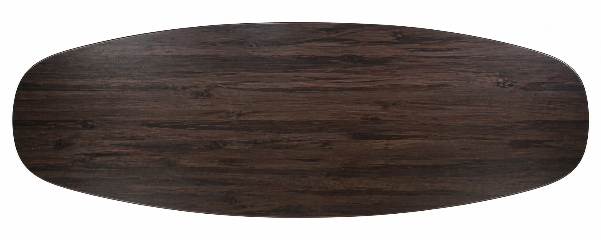 Danish Oval boardroom table in Darkwash Beech